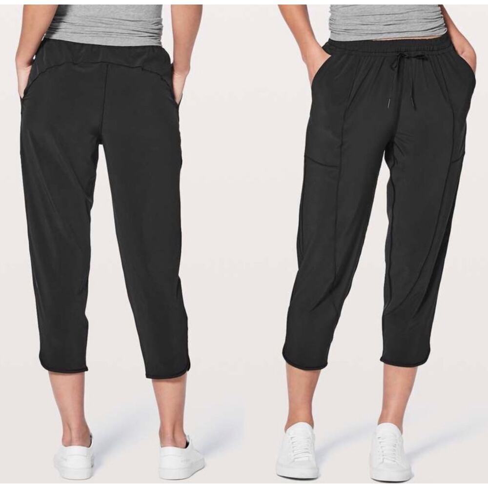 Lululemon Women' Final Play Black Pull On Pant Size 2